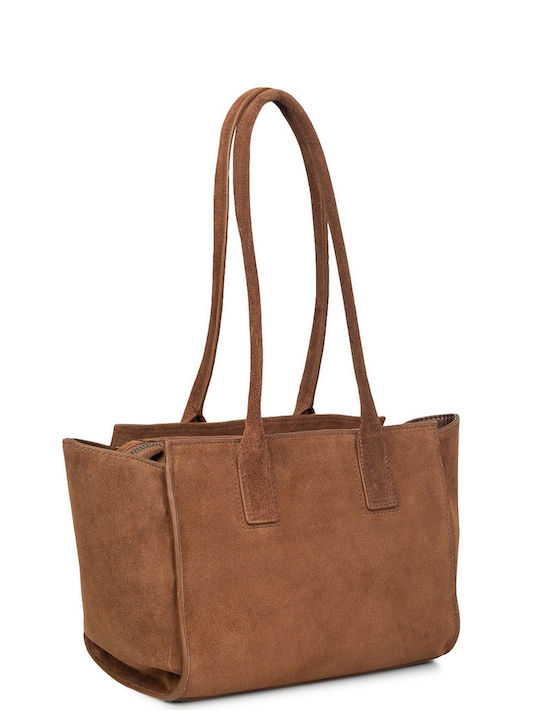 Women's Brown Shopper Bag