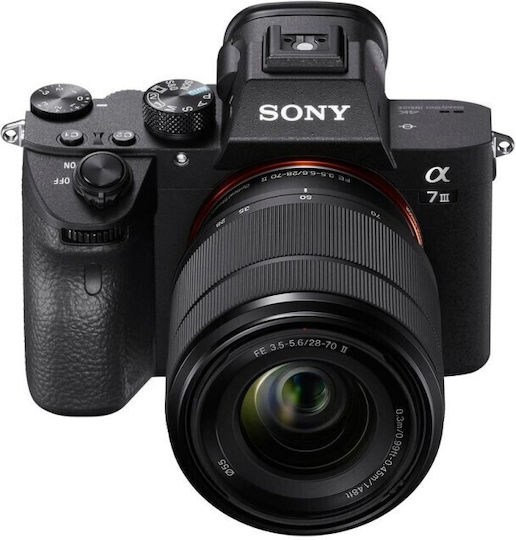 Sony A7 Mark III Aparat Foto Mirrorless Kit (FE 28-70mm F3.5-5.6 OSS II) Negru