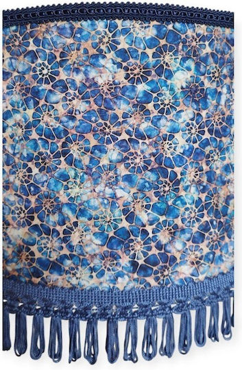 Blue Nautilus Φωτιστικό Δαπέδου με Ντουί για Λαμπτήρα E27 Μπλε