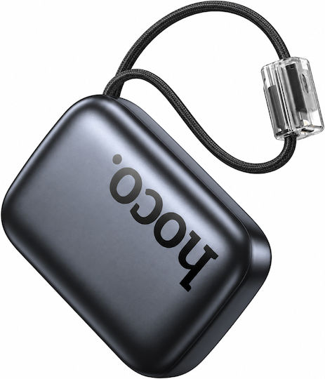 Hoco Q55 Power Bank 20000mAh 20W με Θύρα USB-A και Θύρα USB-C Quick Charge Γκρι