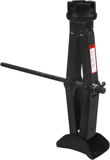 Kraft & Dele Cric Mecanic Tip Foarfecă cu Înălțime de Ridicare de până la 43 cm și Capacitate de Ridicare de până la 500 kg
