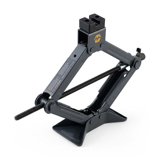 Humberg Hand-Operated Scissor Jack with Lifting Height up to 39 cm and Load Capacity up to 2 Tons