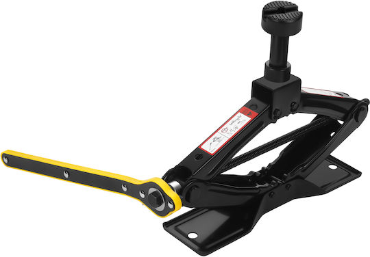 Kraft & Dele Cric Mecanic Tip Foarfecă cu Înălțime de Ridicare de până la 44.5 cm și Capacitate de Ridicare de până la 2 Tone