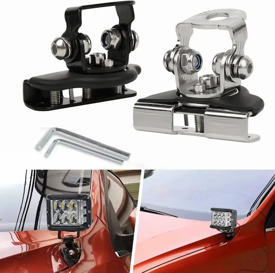 Halterungen für LED-Arbeitsscheinwerfer Offroad SUV ATV 4WD Universal 4×4 – 2 Stück TC-185