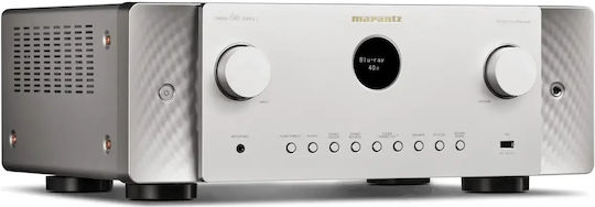 Marantz Cinema 60DAB Series 2 Home Cinema Amplifier 4K/8K 7.2 Channels 100W/8Ω 140W/6Ω with HDR and Dolby Atmos Silver