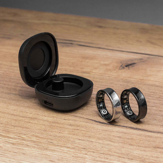 Booster Smart Ring Größe Wasserdicht mit Pulsmesser Titan