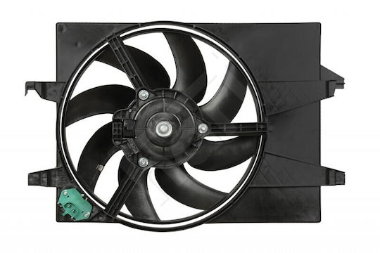 Вентилатор за охлаждане Ford Fiesta 1.4 Tdci 01 с климатик 1141507