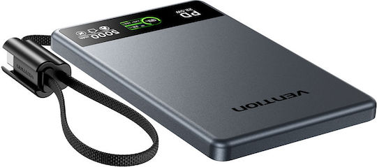 Vention MagSafe Powerbank 5000 mAh 22,5 W mit USB-C-Anschluss Metal Gray