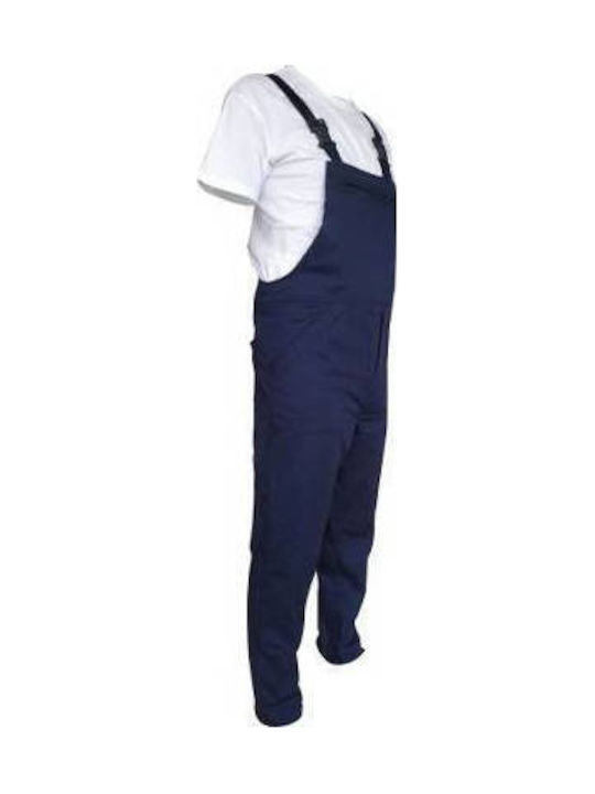 About Basics Paint 00123 Bib Overalls 65% Polyester 35% Cotton Navy Blue