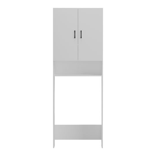 Pakketo Bathroom Laundry Cabinet 65x30x180cm White