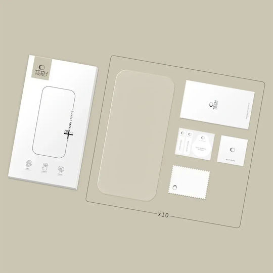 Tech-Protect Tempered Glass 10τμχ (iPhone 15 Pro Max)