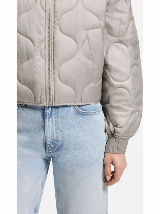 Damen-Winterjacke Grau