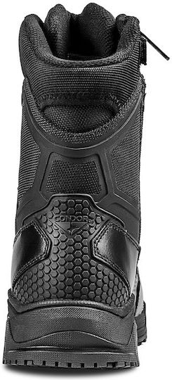 Condor Militärstiefel aus Schwarzem Leder