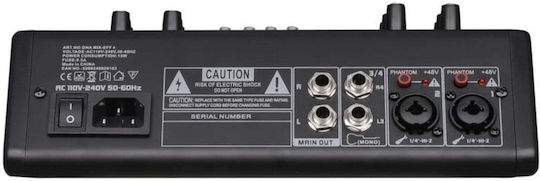 DNA DNA MIX-EFF 4 Analoger 4-Kanal-Mixer & Bluetooth
