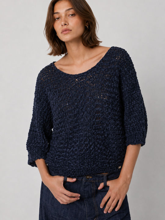 Women's Dark Blue Sweater
