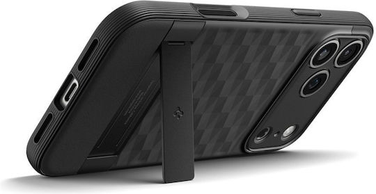 Caseology Parallax S Rückseite Umschlag aus Silikon Schwarz (iPhone 18 Pro Max / 17 Pro Max)