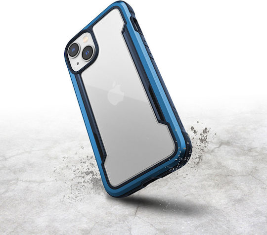 X-Doria Заден Калъф Метален Тъмносин (iPhone 14)
