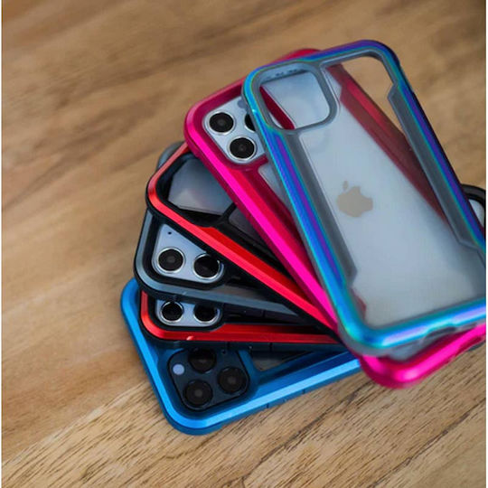 X-Doria Husă Spate Metalică Albastru Marin (iPhone 14 Pro Max)