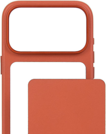 Mujjo Bumper Μεταλλικό 1mm Αδιάβροχο Πορτοκαλί (iPhone 18 Pro / 17 ProXiaomi 17 Pro)
