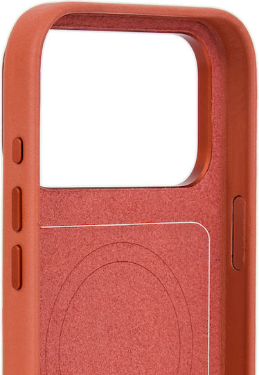 Mujjo Bumper Μεταλλικό 1mm Αδιάβροχο Πορτοκαλί (iPhone 18 Pro / 17 ProXiaomi 17 Pro)