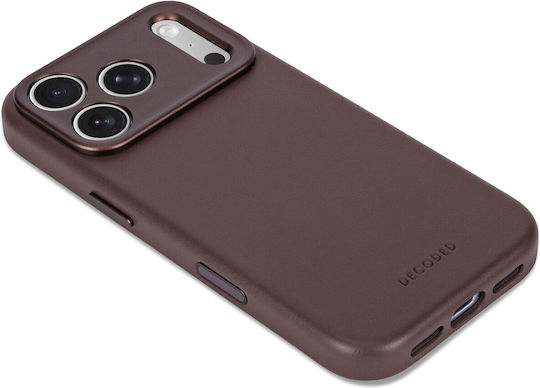Decoded Back Cover Δερμάτινο Καφέ (iPhone 18 Pro / 17 ProXiaomi 17 Pro)