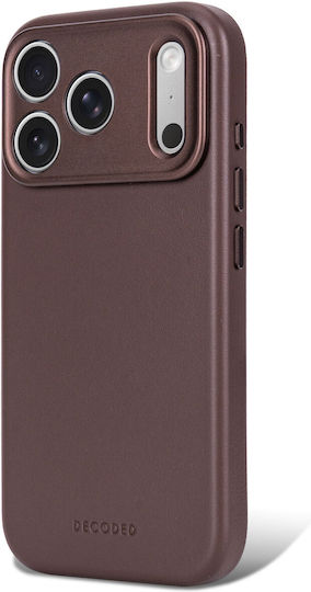 Decoded Back Cover Δερμάτινο Καφέ (iPhone 18 Pro / 17 ProXiaomi 17 Pro)