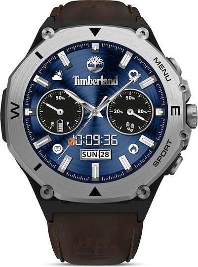 Timberland Trail Force S2 50 mm Smartwatch cu Monitor de Ritm Cardiac (Maro)