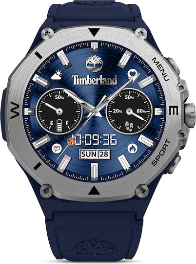 Timberland Trail Force S2 50 mm Smartwatch cu Monitor de Ritm Cardiac (Maro)