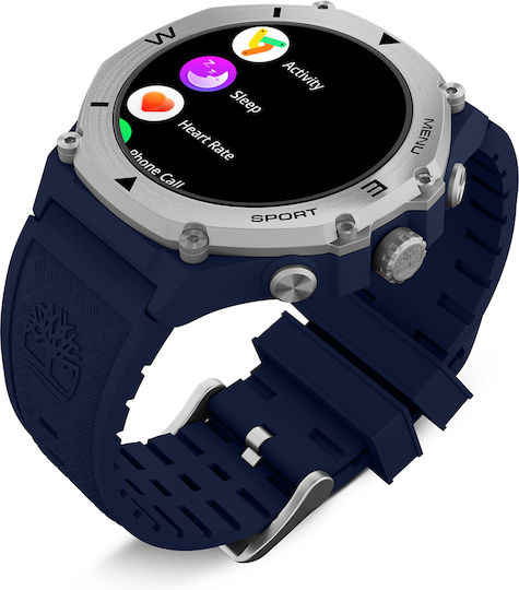 Timberland Trail Force S2 50 mm Smartwatch cu Monitor de Ritm Cardiac (Maro)