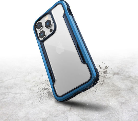X-Doria Backcover Metallisch Marineblau (iPhone 14 Pro)