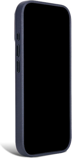 Decoded Husă Spate Din Piele Albastru Marin (iPhone 18 Pro Max / 17 Pro MaxXiaomi 17 Pro Max)