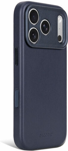 Decoded Husă Spate Din Piele Albastru Marin (iPhone 18 Pro Max / 17 Pro MaxXiaomi 17 Pro Max)