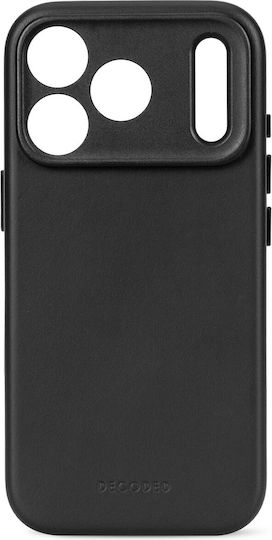 Decoded Back Cover Δερμάτινο Μαύρο (iPhone 18 Pro / 17 ProXiaomi 17 Pro)