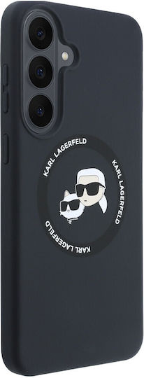 Karl Lagerfeld Silikon-Backcover / Schwarzer Kunststoff (Galaxy S26 FE)