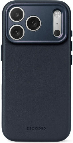 Decoded Back Cover Δερμάτινο Navy Μπλε (iPhone 18 Pro / 17 ProXiaomi 17 Pro)