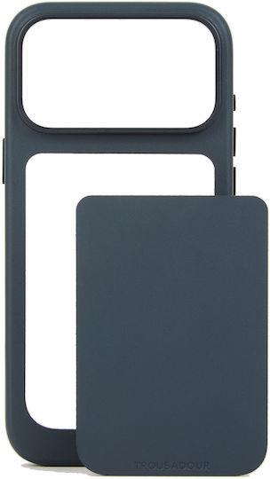 Mujjo Back Cover Μεταλλικό 1mm Αδιάβροχο Navy Μπλε (iPhone 18 Pro Max / 17 Pro MaxXiaomi 17 Pro Max)