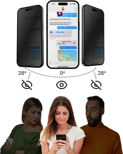 Grizzglass Secretglass Easy Комплект За Инсталиране На Защита На Екрана За Поверителност Съвместим С Macbook Neo 13 Инча 2026 Черен