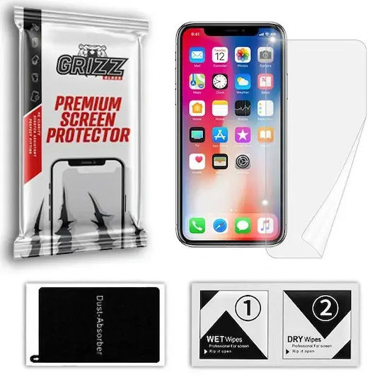 GrizzGlass Ceramicfilm Protecție Ecran DJI Osmo Action 5 Pro Cameră Sport Transparentă