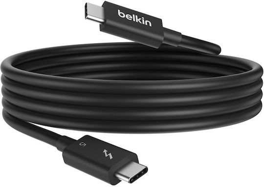 Belkin Video Kabel USB Typ-C männlich Thunderbolt 5 240W 1m INZ005HQ1MBK