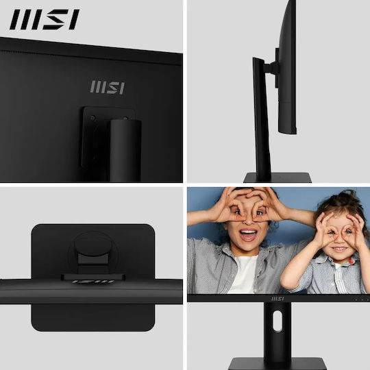 MSI Pro MP273UPDE E6 IPS HDR Monitor 27" 4K 3840x2160 with 4ms GTG Response Time Silver