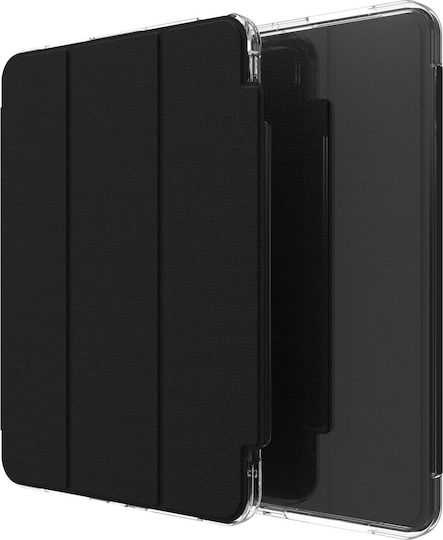 Zagg Crystal Palace Folio Калъф за iPad Pro 11" M4 Прозрачна Защита при Падане от 2 м Антимикробен