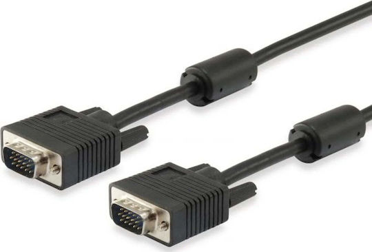 Equip VGA male to VGA male Black 1.8m Cable (118817)