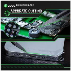 2UUL BL11 BB Shark Black Knight Precision Blade Set Aluminum Handle & 3 Replacement Blades Black N71718