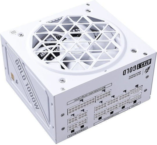 1STPLAYER NGDP 1000W Бяло Захранване За Компютър Пълен Модул 80 Plus Gold