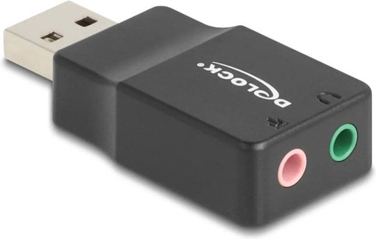 DeLock Externă USB Carte de sunet 66634