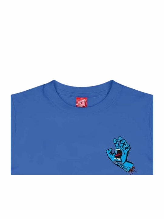 Kids' Blue T-shirt Screaming