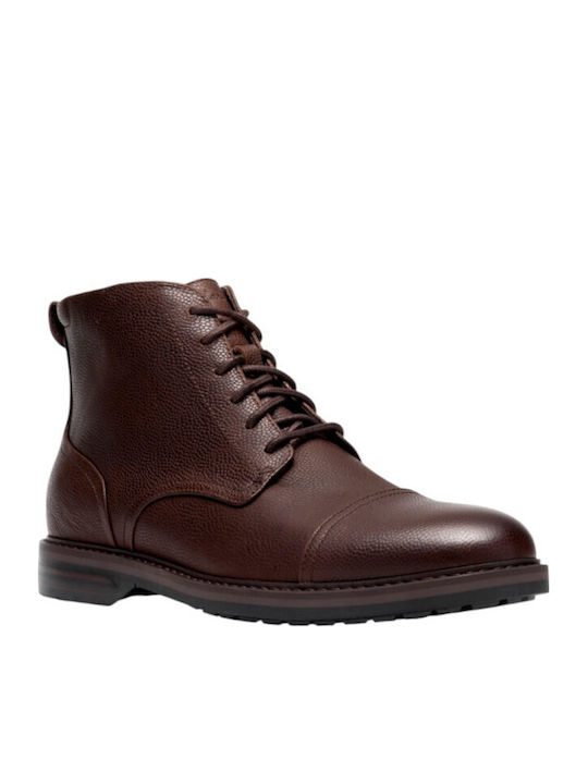 Aldwin 2 Cap Leather Men's Boots Brown