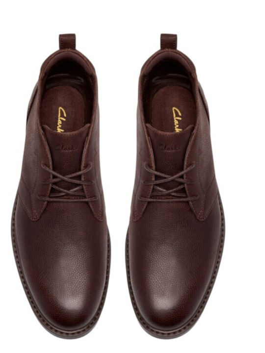 Aldwin 2 Leather Chukka Boots Brown