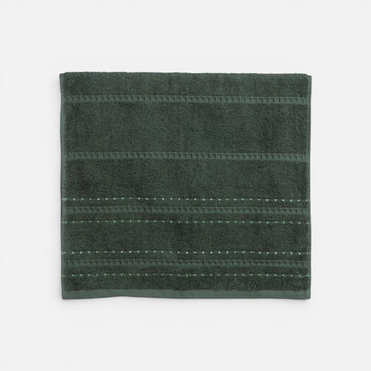 Nef-Nef Homeware Harmony Perdea de Duș Textilă 180x180cm Verde