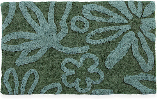 Nef-Nef Homeware Harmony Perdea de Duș Textilă 180x180cm Verde